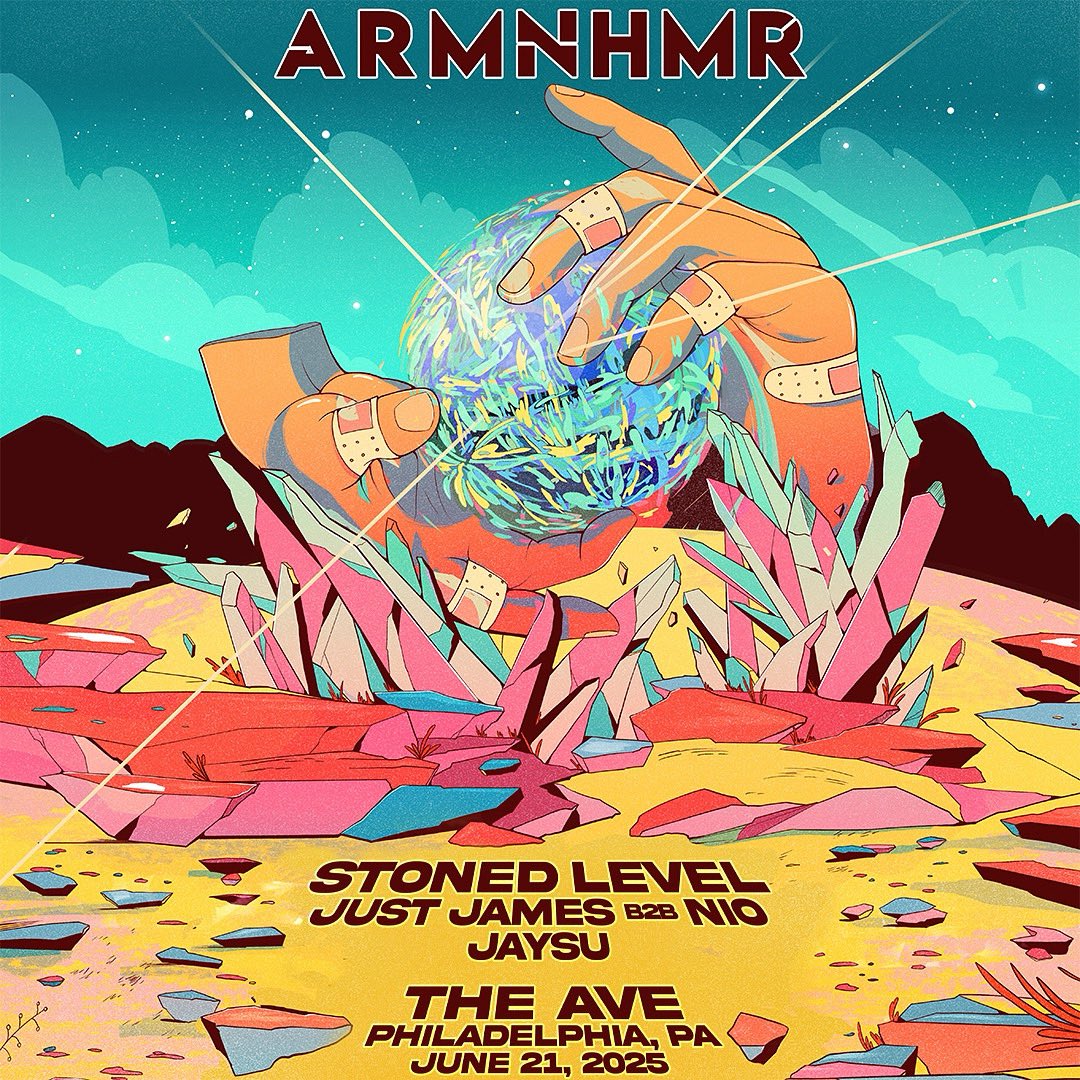TONIGHT 🚨 ARMNHMR returns to Philly with a stacked lineup of support you can’t miss from STONED LEVEL, JUST JAMES B2B NIO, and JAYSU 

📲 Remaining tickets &amp; tables on sale now at the link in our bio!