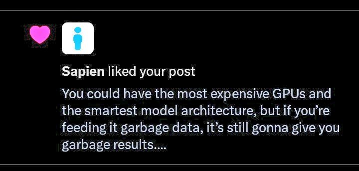 Web3HiPriest's tweet image. I've heard stories of how most platforms treat their users like cogs.
You do the work. They make the rules.
You show up every day and they change incentives overnight.
Pivot to @JoinSapien fam, there are no such stories here.
