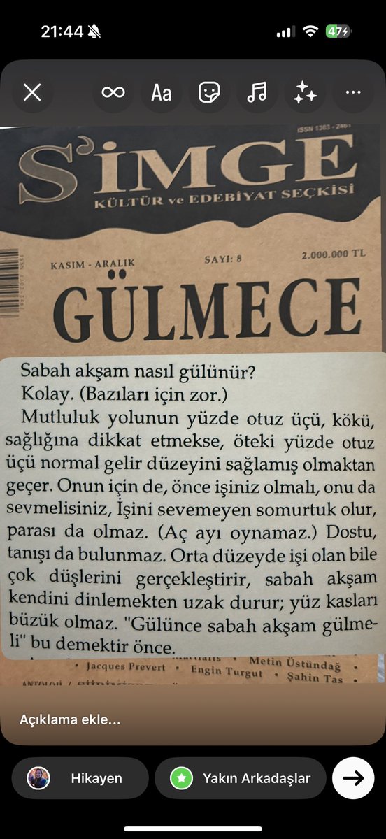 Sabah akşam nasıl gülünür 😃