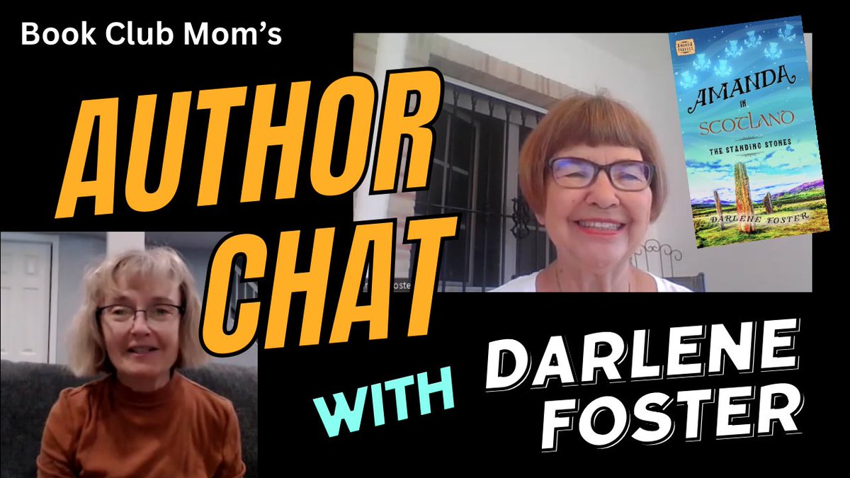 On YouTube! Book Club Mom's Author Chat with Darlene Foster youtu.be/5yf7rh-Weow?si… via <a href="/YouTube/">YouTube</a>