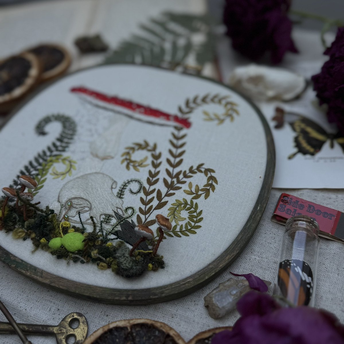 a collection of trinkets