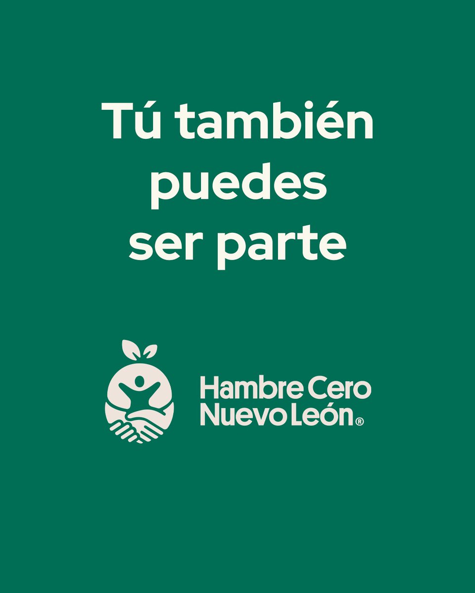 ¿Sabías que combatir el hambre en Nuevo León es un esfuerzo compartido? 💚
🏭 Empresas que donan alimentos y recursos logísticos
🏢 Asociaciones y fundaciones que suman su experiencia
🍽️ El Banco de Alimentos clasifica y distribuye
👨‍👩‍👧‍👦Ciudadanía que participa activamente