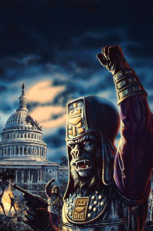 Planet of the Apes by Bob Larkin
#apes #fantasy #cfkpresaya #retards #relato