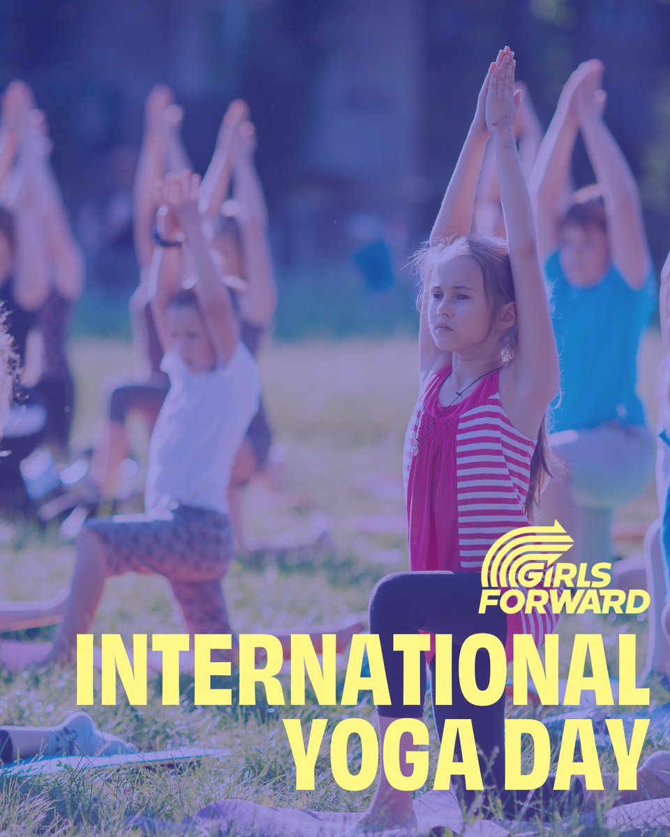 girlsforwardca's tweet image. On #InternationalYogaDay, we’re sharing some of our fave beginner poses for building balance &amp;amp; focus:
✨ Child’s Pose
✨ Downward Dog
✨ Warrior II
✨ Tree Pose

Whether it’s your first time or your daily ritual, yoga is a powerful way to reconnect with your body and breath.