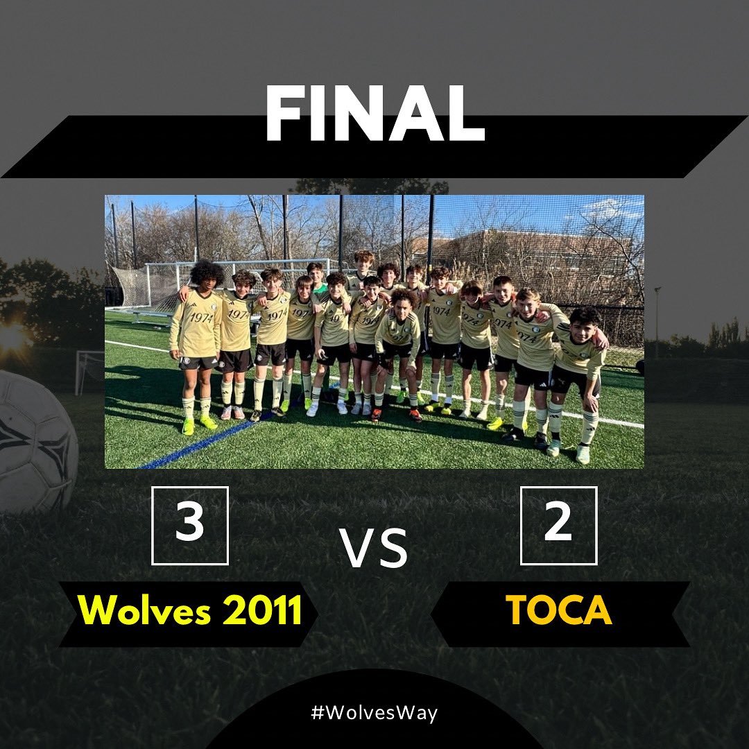 MichWolves1974's tweet image. ⭐️GAME 2 WINNERS!

Our 2011 boys knocked off TOCA 3-2 in a windy battle this morning. We improve to 2-0 in pool play. 

Mr. Anderson, Kyler and Lucas were the goal scorers. ⭐️

#wolvesway ⭐️⚽️🐺
#MidwestRegionals