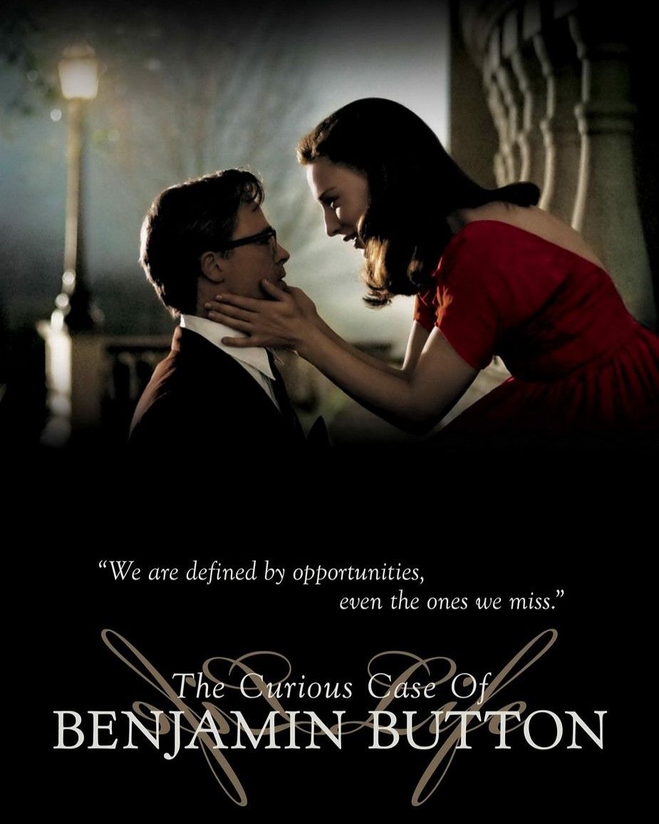 Brad Pitt &amp; Cate Blanchett star in David Fincher's THE CURIOUS CASE OF BENJAMIN BUTTON (2008), screening in 35mm this Sunday, June 22nd, at 6:30pm.