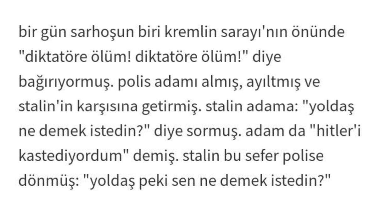 Fatih Altaylı olayı aklıma bir hikayeyi getirdi.