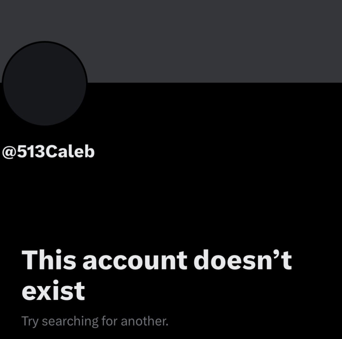 did we finally get this motherfucker to delete his account