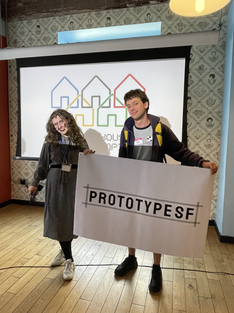 verda🪄✨ (@verdakorz) on Twitter photo PROTOTYPE HAS A FLAG <a href="/prototypesf/">Prototype SF</a> also hacker house olympics are happening NOW downtown PROTOTYPE HAS A FLAG <a href="/prototypesf/">Prototype SF</a> also hacker house olympics are happening NOW downtown