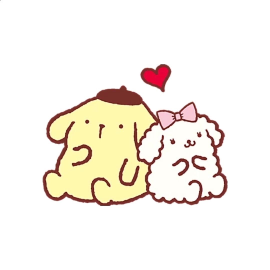 pompompurin &amp; macaron 💫