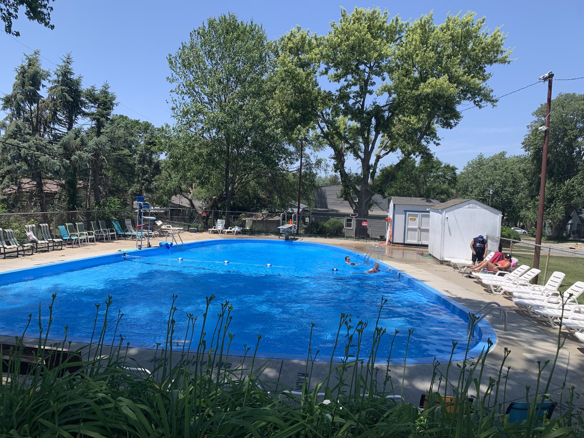 Perfect pool day! Here until 8 p.m.!