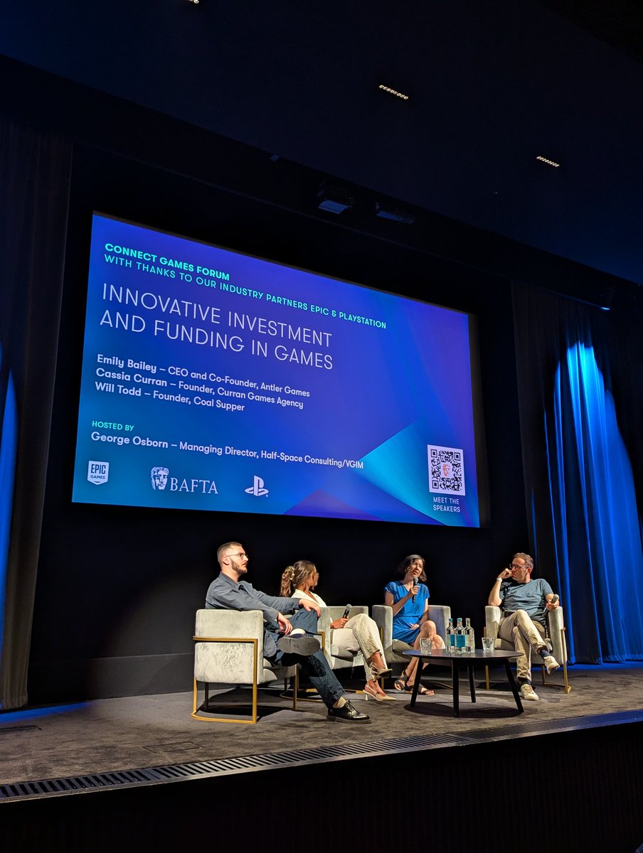 lukethehebble's tweet image. Just two of our great panels today at @BAFTAGames HQ, which featured SO MANY brilliant people who turned out on the hottest Saturday of the year to support up-and-coming talent in our industry. To say we are privileged for their involvement is an understatement! 🙏🤩✨