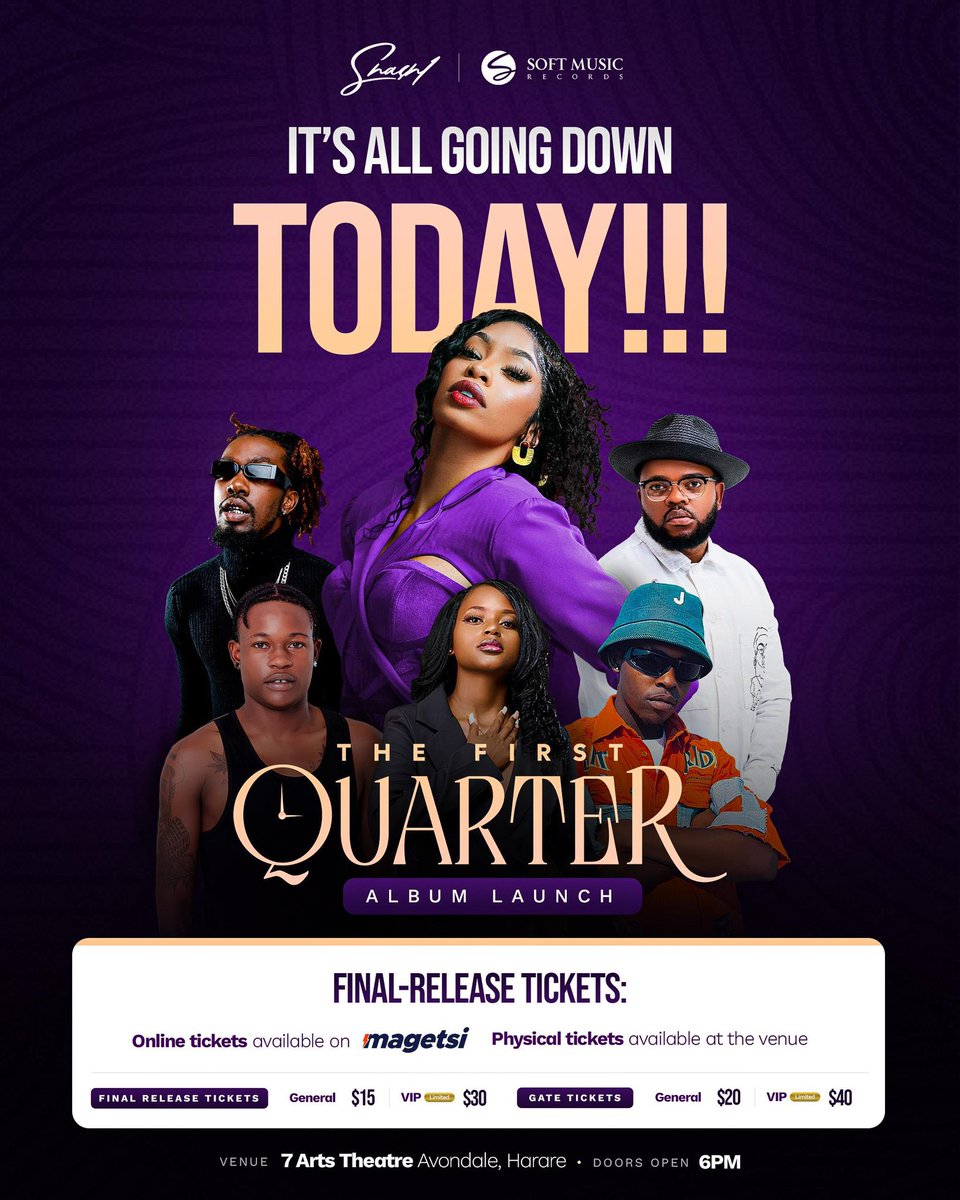 Shashl is about to break it down with this new album !! 🔥🔥💃🏽 #TheFirstQuarter