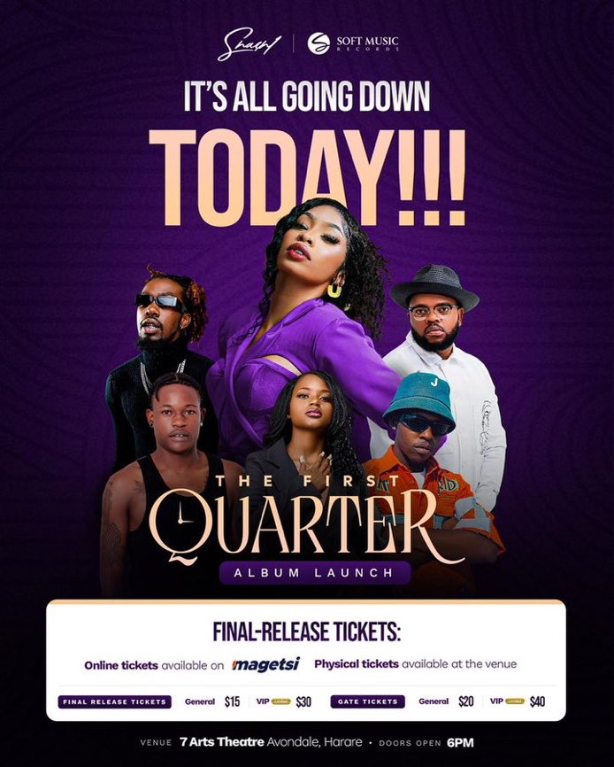I know this album is about to activate the weekend mood !! 🔥💃🏽Shashl #TheFirstQuarter