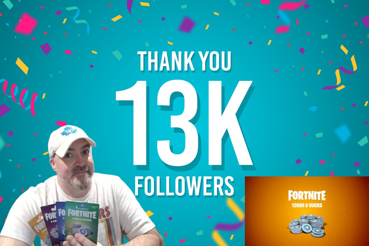 WERE 16 FOLLOWERS AWAY FROM 13 000 FOLLOWERS ON TWITCH!!
twitch.tv/g90b0mber
WHAT BETTER WAY TO SMASH THAT MILESTONE BUT WITH A GOOD OLD GIVER90 GIVEAWAY!!!!!!!  
HUGE THANKYOU TO ALL THOSE GIVER90 "INNOCENT" PEOPLE WHO SHOW UP EVERYDAY AND GO CRAZY!! 
YALL JUST KEEP BEING