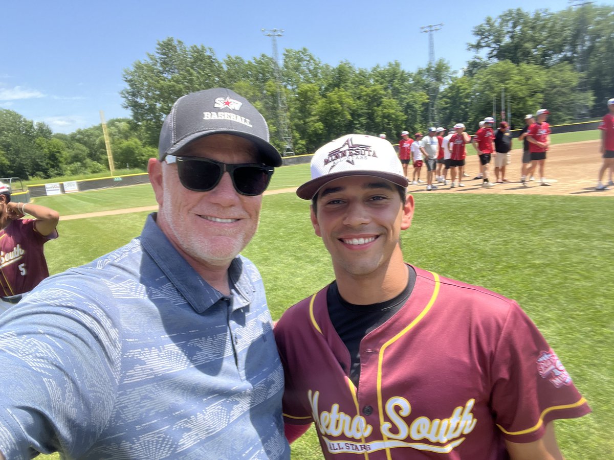 SWCHSBaseball's tweet image. Melvin, you are a stud! Congratulations again on earning a spot in the MSHSBCA All-Star Series. Way to represent your family, SWCHS and the Lord so well! @MSHSBCA @MinnesotaMillea @swchssports