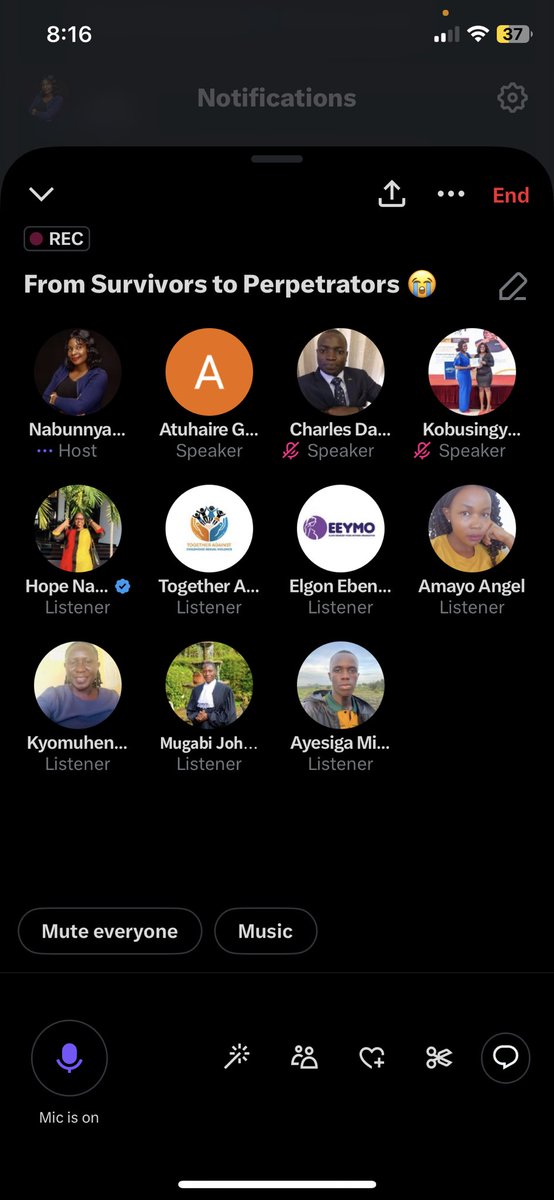 GloriaNabunnya's tweet image. Thank you beautiful people for joining the space and sharing ideas and recommendations on how a #HealingCentre for survivors of #CSV should look like. 

I will be posting ideas from different speakers time to time. You can also tap the recording of the space🙏 to follow.