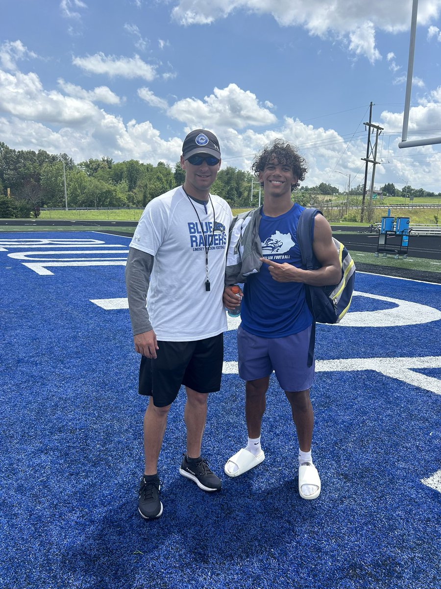Kayson Holland (@kaysonhollandfb) on Twitter photo Had a great day competing at Lindsey-Wilson college and meeting some of the great coaching staff! @Coach_CotterLWC <a href="/coachblood77/">Nick Bloodworth</a> Had a great day competing at Lindsey-Wilson college and meeting some of the great coaching staff! @Coach_CotterLWC <a href="/coachblood77/">Nick Bloodworth</a>