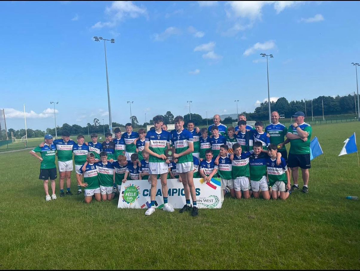 U14 Féile shield final 

CRCC 1-07
Buffers Alley 2-03
Well done to all involved 👏🏻 🏆