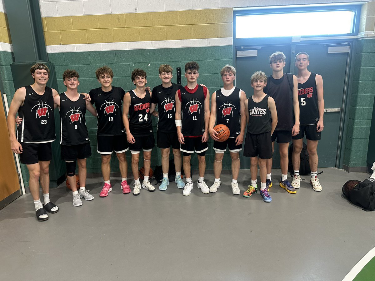 1-1 at the Charlie Hughes shootout.

Lost to a good Centerville team game 1 and rebounded wirh a nice win over Indianapolis Ritter

Game 2:
Cam Bell- 33 pts and 3 Rebs
Eli Andrews- 17 pts and 11 Rebs
Good  day of hoops!
<a href="/wapathletics/">Wapahani Athletics</a> 
<a href="/eliandrews2026/">Eli Andrews</a> 
<a href="/Camdenbell22/">Camden Bell</a>