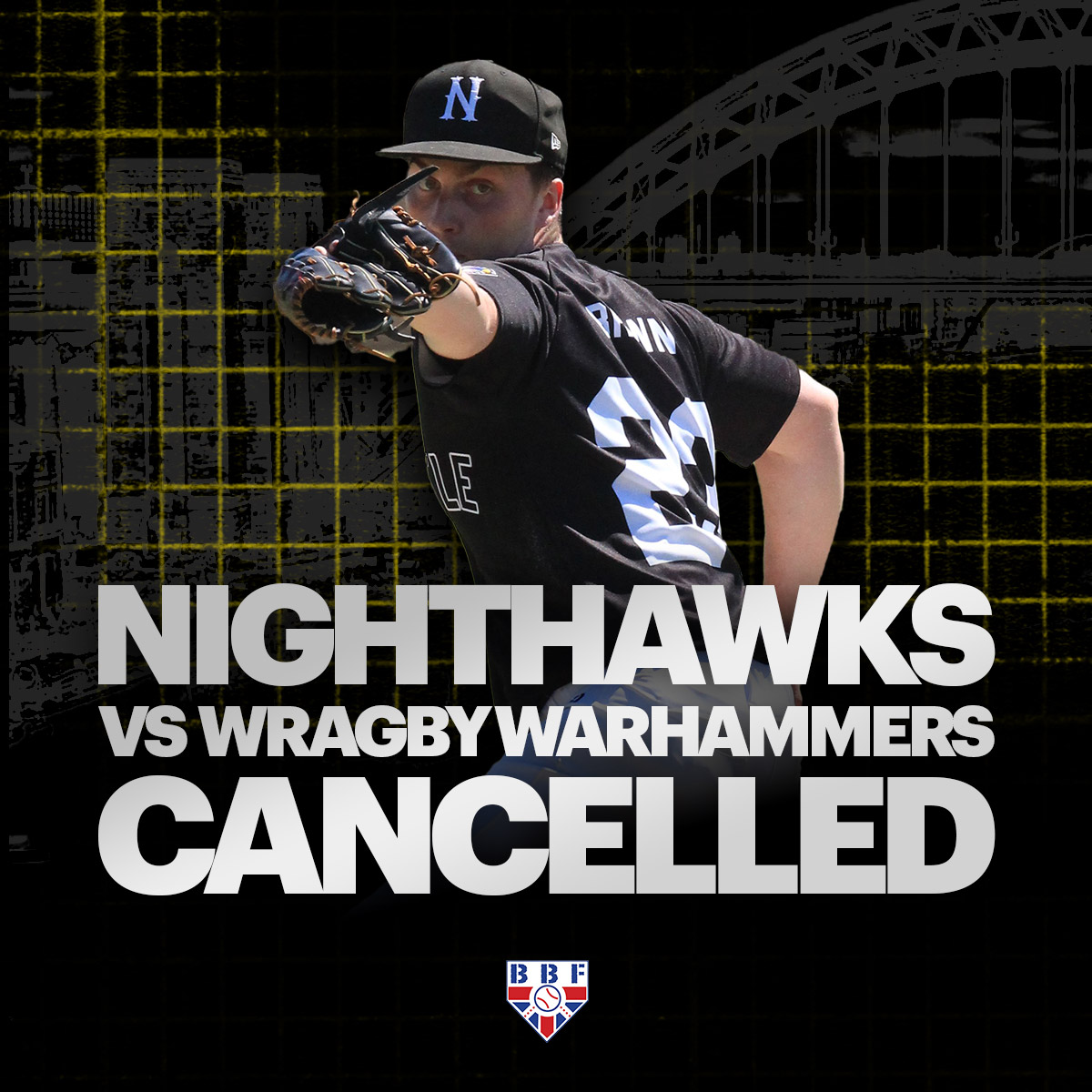 Tomorrow's scheduled BBF home game against the Wragby Warhammers Baseball Club has unfortunately been cancelled
Our NEBL team will be on the road at Sheffield Bladerunners alongside 5 other teams as we take on Sheffield Bladerunners and Newark Nationals Baseball Club