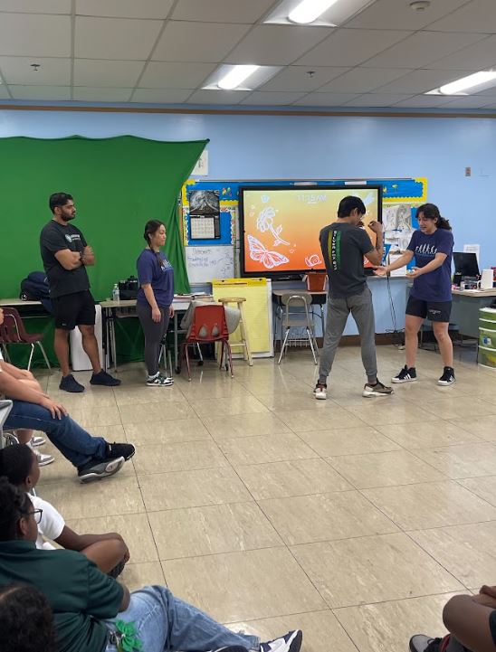 Our Forest Street 7th graders wrapped up the year with a Self-Defense Workshop led by @silverfoxbjj and Ms. Madison Gamba! They learned basic techniques, practiced self-control, and explored what it means to lead with courage, confidence, and character. #FSCS #MovingIntoGreatness