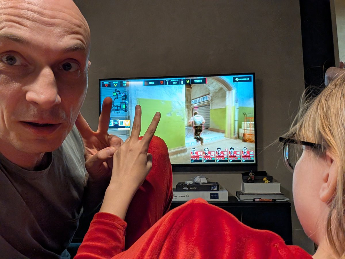 Never thought I would bond over esports with my daughter ☺️