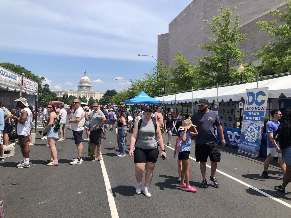 Brian Farrell (@13brianfarrell) on Twitter photo Hot, hot, hot at the <a href="/BBQinDC/">33rd Annual Giant National Capital BBQ Battle</a>! <a href="/DCNewsNow/">DC News Now</a> Hot, hot, hot at the <a href="/BBQinDC/">33rd Annual Giant National Capital BBQ Battle</a>! <a href="/DCNewsNow/">DC News Now</a>