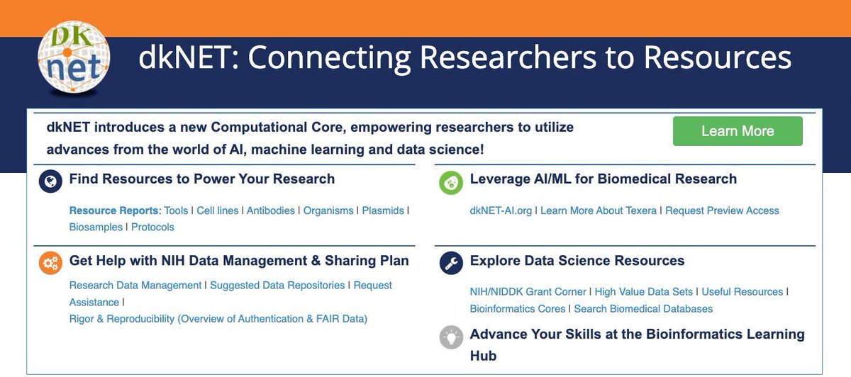 dkNET_Info's tweet image. #dkNET (dknet.org) offers numerous tools -Resource Reports, Authentication Reports, #FAIRdata resources, #Bioinformatics Learning Hub, & Computational Core -to foster impactful & reproducible research. Stop by booth#947 to learn more!
#ADASciSessions #AI #ML #Cloud
