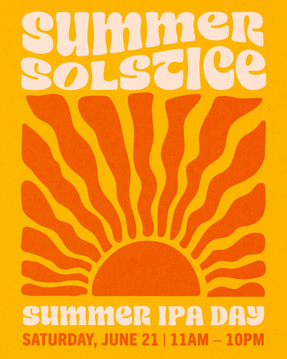 The weather looks iffy today, but you can still get in the summertime spirit by sipping on the sunny side in Ballard. We're pouring three different draft-only Summer IPA infusions! reubensbrews.com/event/summer-i…