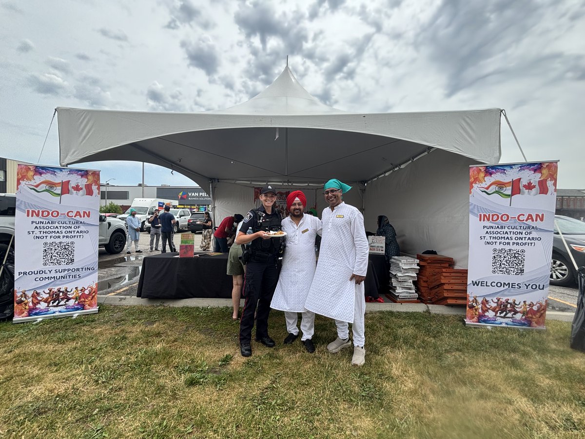 Celebrating community and culture at the INDO-CAN Punjabi Cultural Association event in St. Thomas! Grateful for the opportunity to connect, share, and support one another. 📷📷