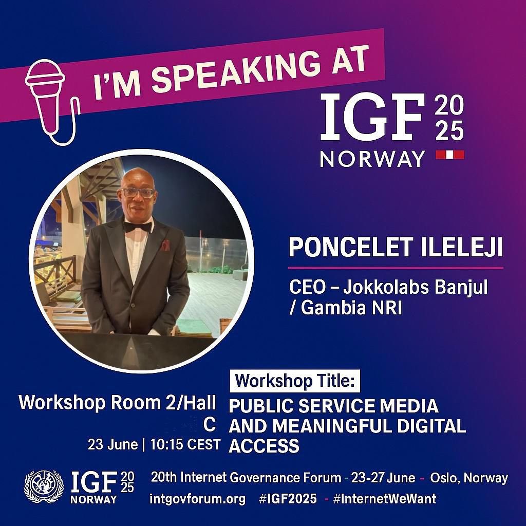 Jokkolabs Banjul tweet media