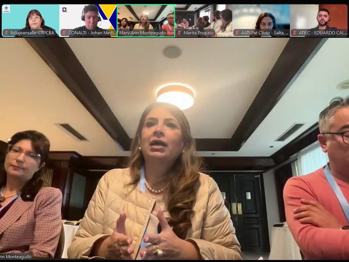 FIT LATAM (@fitlatam) on Twitter photo Representantes de asociaciones de FIT LatAm mantuvieron una reunión de trabajo híbrida en la sede del Congreso del <a href="/ColTradUy/">Colegio de Traductores Públicos del Uruguay</a> en Montevideo y en la plataforma Zoom, como preparación para el Congreso Estatutario de la FIT que se celebrará en Ginebra en septiembre.
¡Gracias!☕️🙂🌎 Representantes de asociaciones de FIT LatAm mantuvieron una reunión de trabajo híbrida en la sede del Congreso del <a href="/ColTradUy/">Colegio de Traductores Públicos del Uruguay</a> en Montevideo y en la plataforma Zoom, como preparación para el Congreso Estatutario de la FIT que se celebrará en Ginebra en septiembre.
¡Gracias!☕️🙂🌎