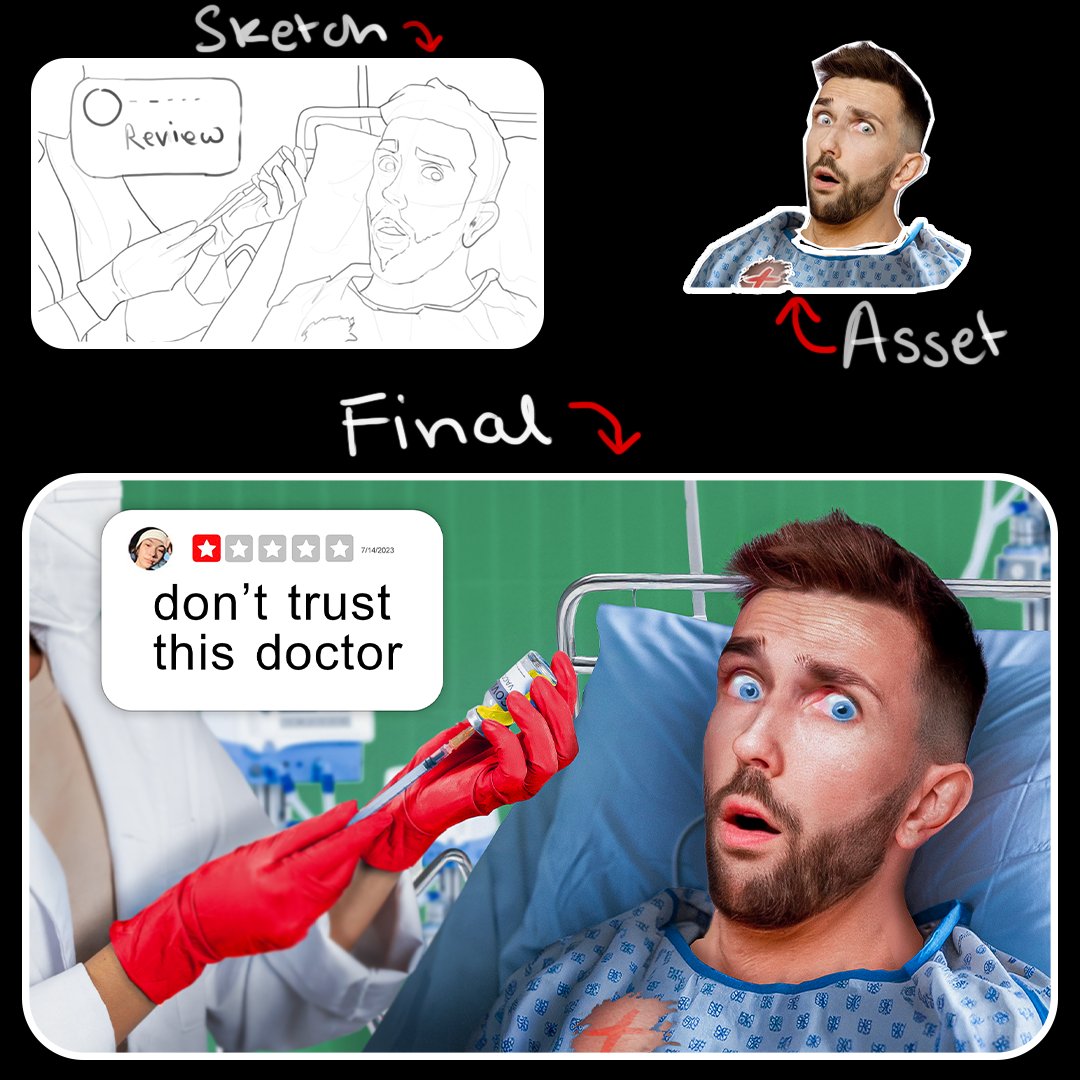 One of my recent thumbnails!

topic- "They Tried to Inject Me with WHAT?!"

Asset ➡️ Thumbnail 🪄