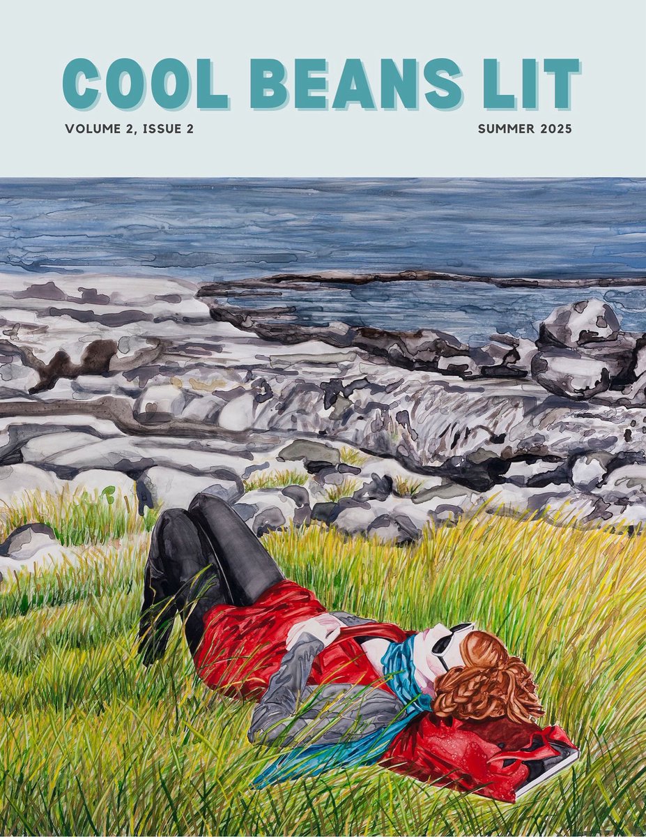 It’s publishing day. Our latest issue Vol. 2, Issue 2 (Summer 2025) is now live.

You can view it 3 ways:
1.  Interactive PDF flipbook 
2. Downloadable pdf 
3. Hyperlinked pages by author 

coolbeanslit.com/vol-2-issue-2

Thank you to all of our amazing contributors!