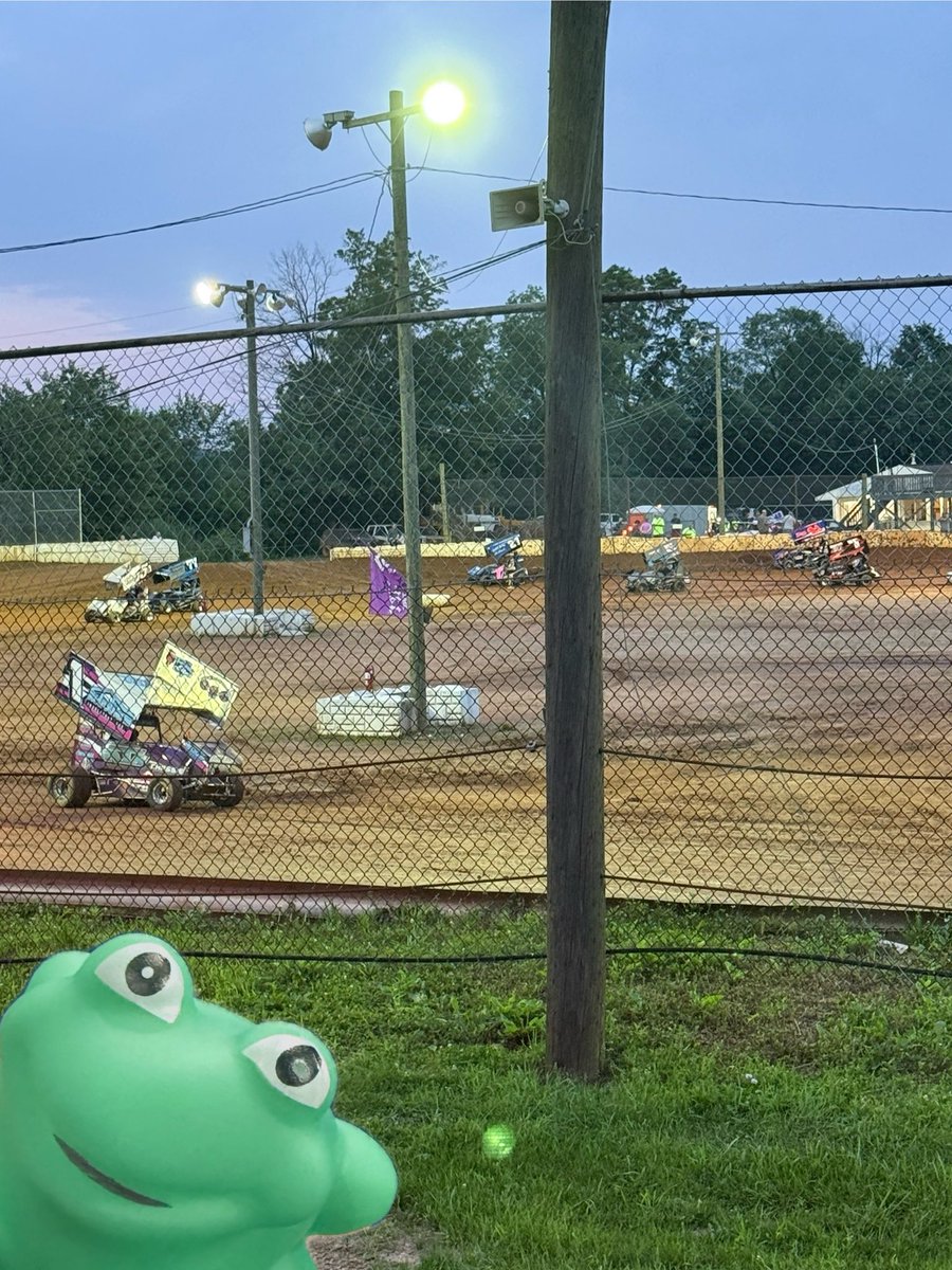Mrs. Allison and Ribberto went  to Linda’s Speedway dirt track last night to watch some racing!