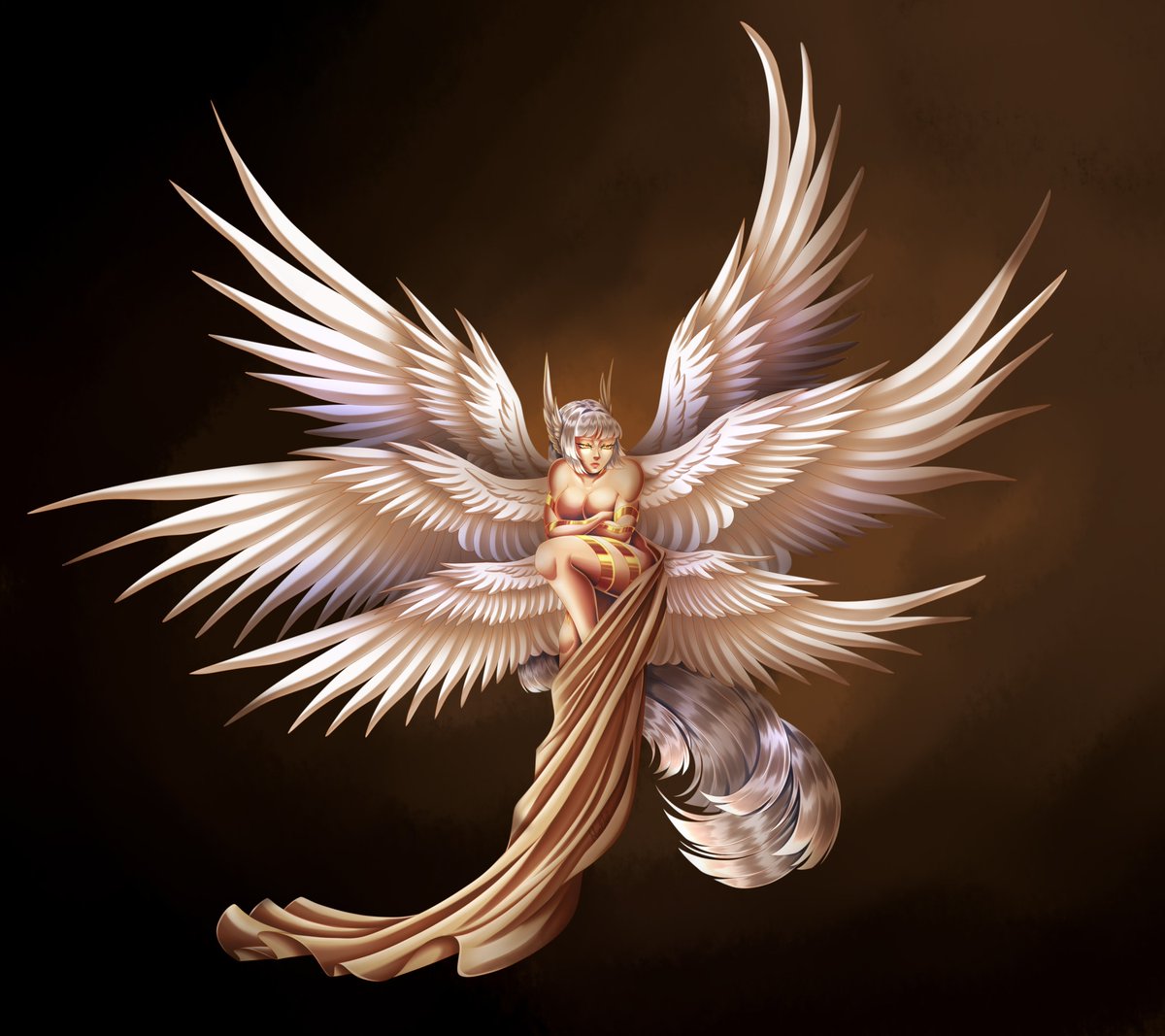 Heavenly Pain
Based on the angel statue by Benjamin Victor