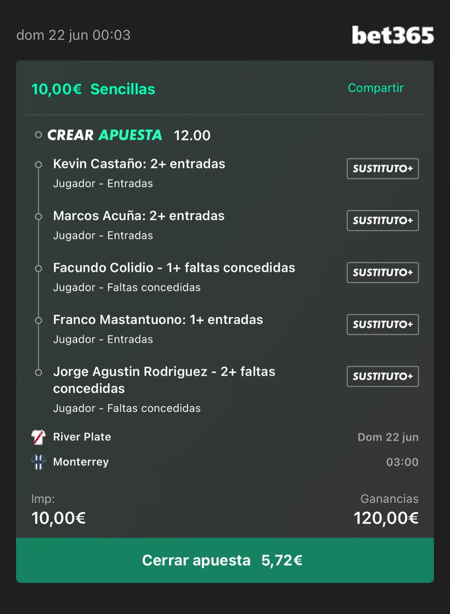 Vamos a por otra! 🇦🇷🇲🇽

Ambos obligados a ganar, ademas países que se odian 🤣

❤️ si la sigues