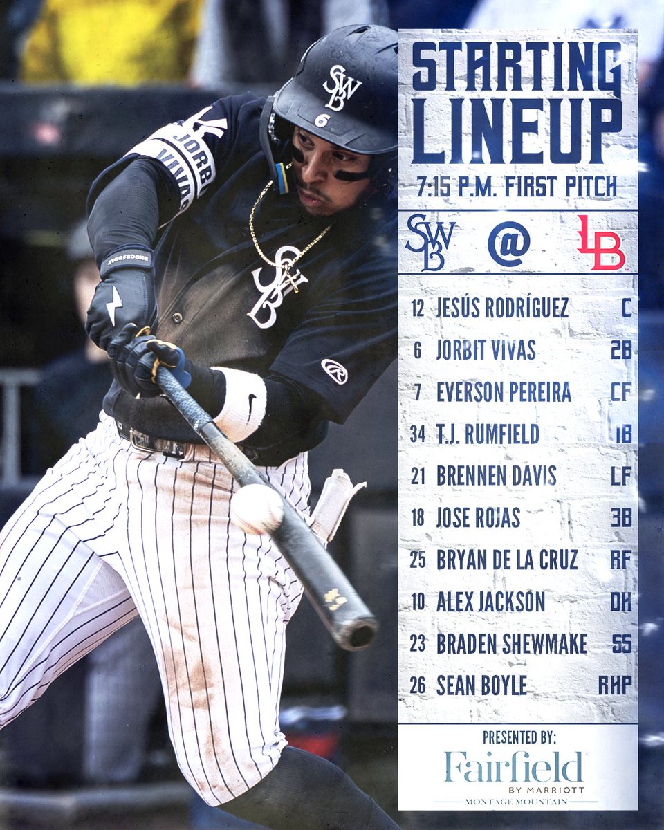 Late Night in Louisville. 🕰️

🎙️ Catch <a href="/amarco_16/">Adam Marco</a> on the call on <a href="/Fuzz_961/">Fuzz 96.1</a> | loom.ly/MNbUfK8
📺 MiLB.TV

Tonight's lineup is presented by <a href="/FairfieldHotels/">Fairfield by Marriott</a>.