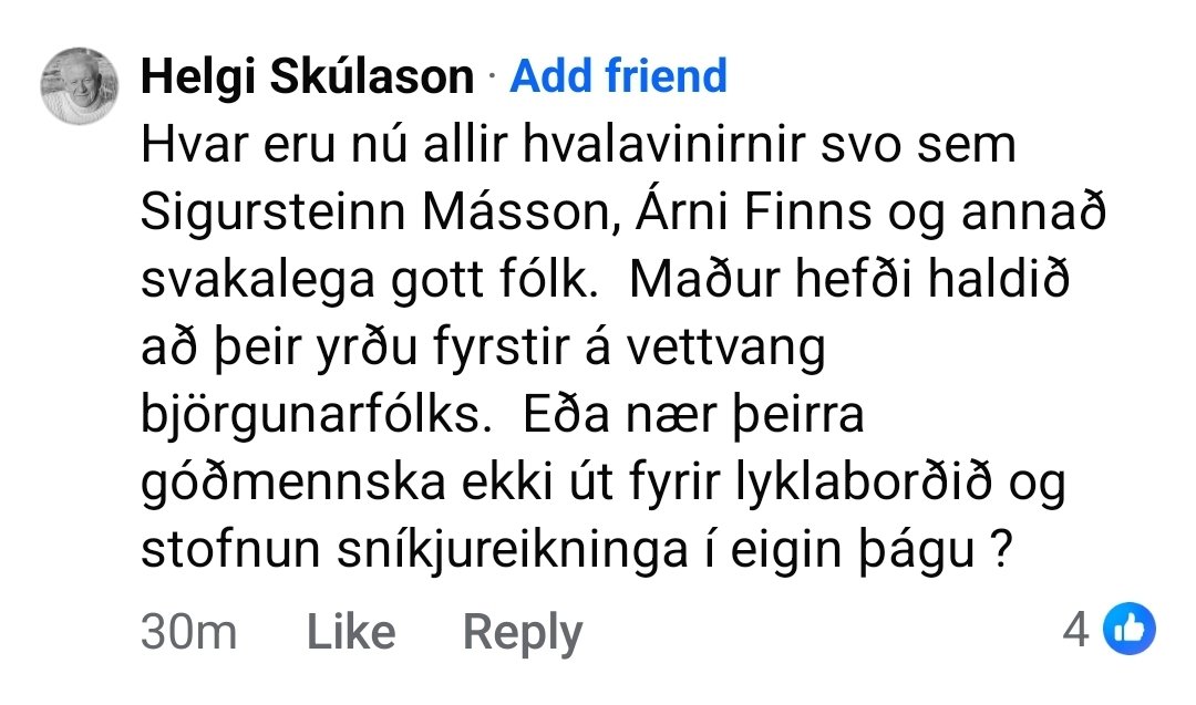 Helgi, þú ert bara hress?