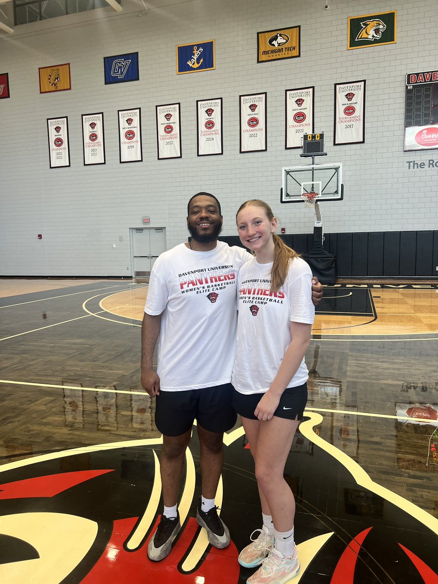 Addison Beddow (@addisonbed) on Twitter photo I had a really great time at <a href="/DU_WBB/">Davenport Women's Basketball</a> elite camp! Thank you to Coach <a href="/DU_CoachSanders/">Shonda Sanders</a> and <a href="/CoachDom989/">Dom McBride</a> for putting on an amazing camp!
<a href="/MIprospects/">MichiganProspects</a> <a href="/iamcoachmason/">CoachMason</a> <a href="/MichHSBball/">Mich HS Bball</a> <a href="/wadesworld32/">Coach Keith Wade</a> <a href="/PGHMichigan/">Prep Girls Hoops Michigan</a> I had a really great time at <a href="/DU_WBB/">Davenport Women's Basketball</a> elite camp! Thank you to Coach <a href="/DU_CoachSanders/">Shonda Sanders</a> and <a href="/CoachDom989/">Dom McBride</a> for putting on an amazing camp!
<a href="/MIprospects/">MichiganProspects</a> <a href="/iamcoachmason/">CoachMason</a> <a href="/MichHSBball/">Mich HS Bball</a> <a href="/wadesworld32/">Coach Keith Wade</a> <a href="/PGHMichigan/">Prep Girls Hoops Michigan</a>
