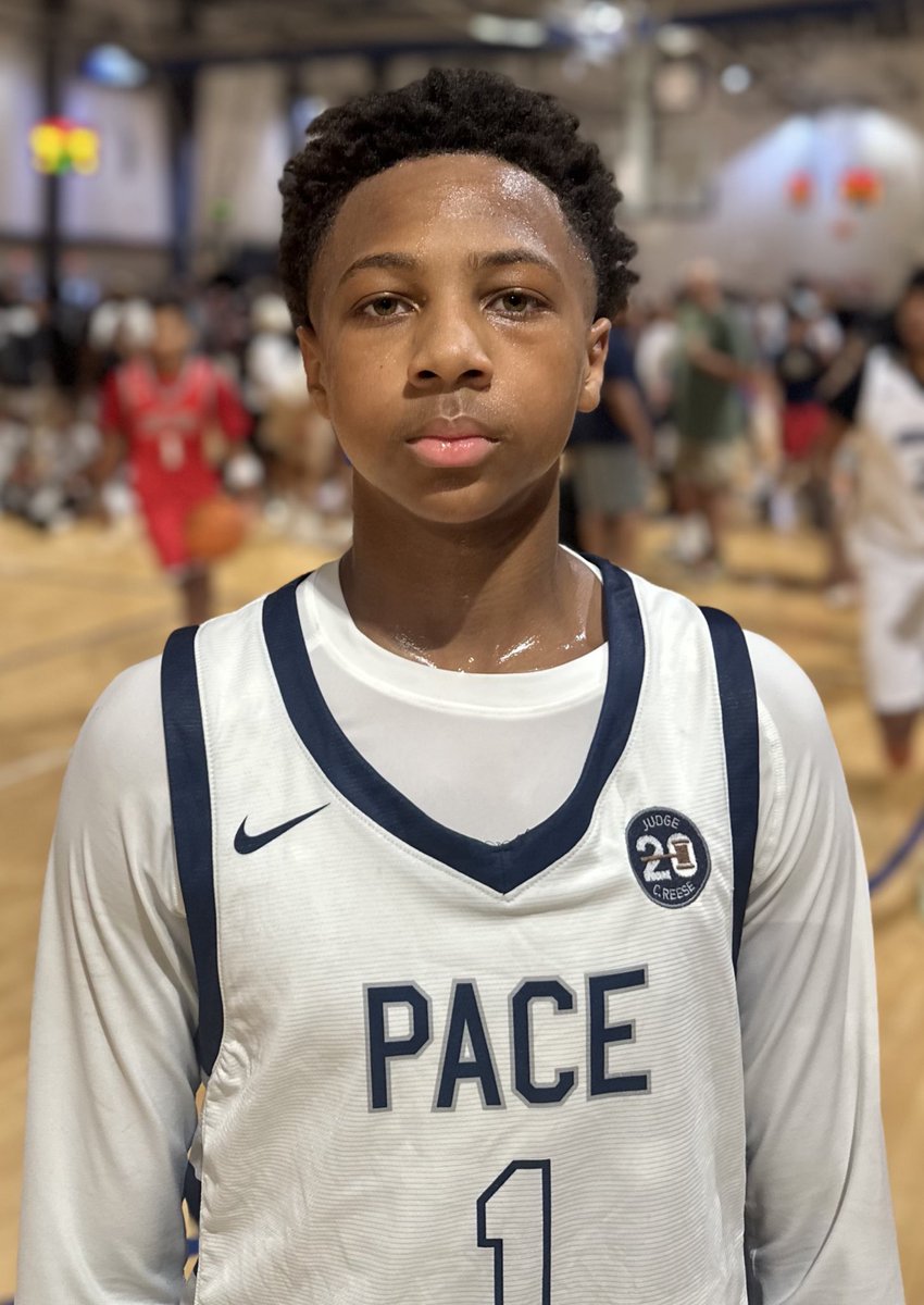 Fresh off an Auburn offer, Brielen Craft had a strong showing at GBCA. He stepped into the PG role for Pace, controlled the game, and scored efficiently. His smooth shooting stood out, but so did his vision—drawing defenders and setting up teammates for easy looks.