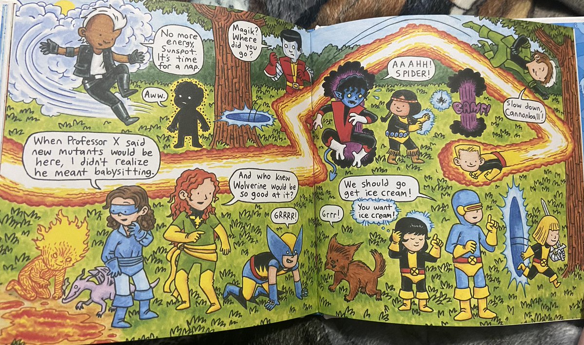 Everyone, go buy this book!
It is a delight 
#XMen #DaysOfFutureFun