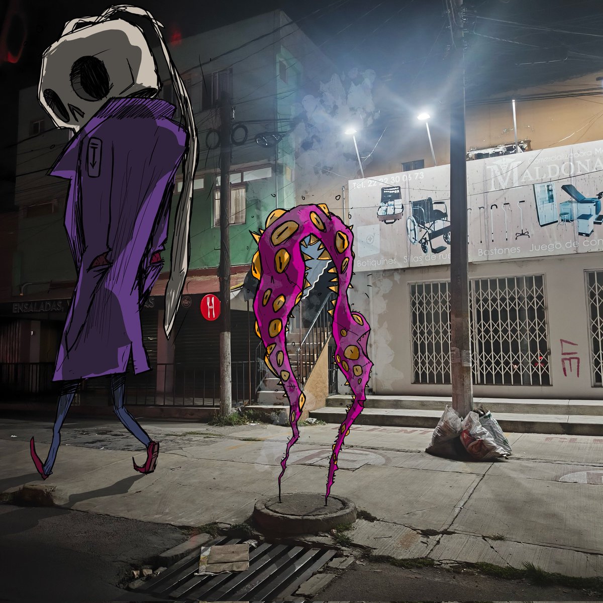 "Demon dance"

#demondance 
#conejomuerto 
#doppelgänger