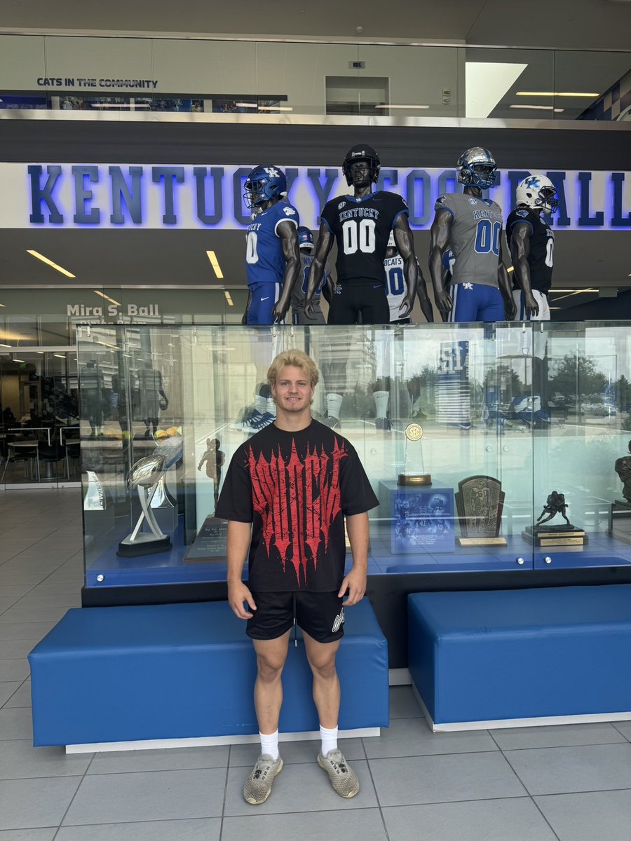 Shawn P Dalrymple (@spdalrymple) on Twitter photo Big news — <a href="/jamesdalrymple_/">James Dalrymple</a> is heading to the University of Kentucky as a Preferred Walk-On for the UK Football Team! 🏈💙
He toured the facilities & watched practice Wednesday — it’s clear this is home.
Let’s go, Cats! 🐾 #BBN #UKFootball <a href="/ClarksvilleFB/">Clarksville Football</a> <a href="/MainStreetPreps/">Main Street Preps</a> Big news — <a href="/jamesdalrymple_/">James Dalrymple</a> is heading to the University of Kentucky as a Preferred Walk-On for the UK Football Team! 🏈💙
He toured the facilities & watched practice Wednesday — it’s clear this is home.
Let’s go, Cats! 🐾 #BBN #UKFootball <a href="/ClarksvilleFB/">Clarksville Football</a> <a href="/MainStreetPreps/">Main Street Preps</a>