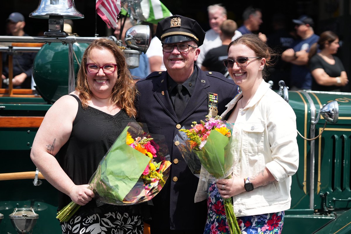 A special moment shared with family as Sergeant Michael Kenny closes out 40 years of service.

A legacy built on strength, sacrifice, and support—both on and off the job.