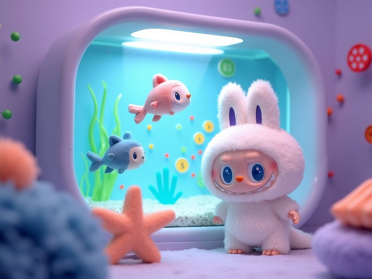 LABUBU doesn’t rush. He knows the sweetest moments take their time.