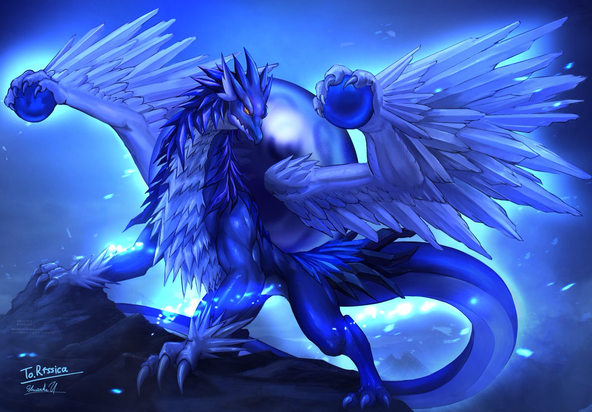 ご依頼ありがとうございました！ Thank you for the commission！ #Commission　#Dragon