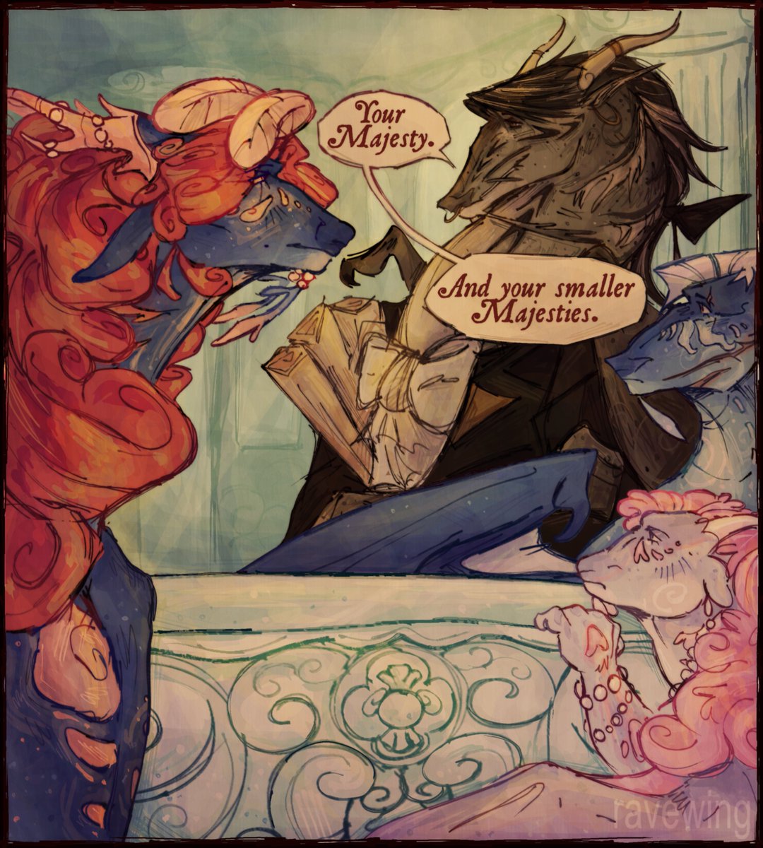 RAVEWlNG's tweet image. wof graphic novel panel redraw :-) #wingsoffire