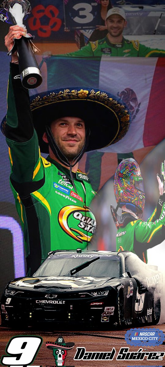 CalCovs's tweet image. The best homecoming present!! Vamos @Daniel_SuarezG 🇲🇽 @QuakerState @JRMotorsports 

#NASCARMexico       #DanielSuarez #Homecoming #Winner #Mexico #XfinitySeries #JRMotorsport #QuakerState #Wallpapers4k